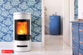 Кафельная печь E129 M Hermetic в Саратове