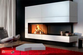 Каминная топка Kalfire W90/47C (R)  в Саратове