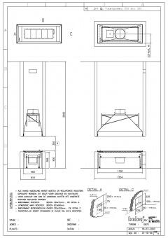 Чертеж для 870 Vrijhangend Showroom