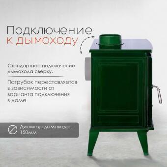 Чугунная печь Norway Green в Саратове