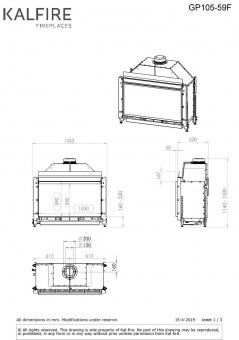 Чертеж для Kalfire GP105/59F