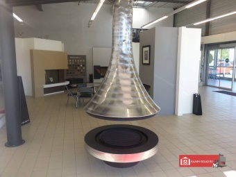 Дровяной камин EVA 992 центральный, открытый в Саратове