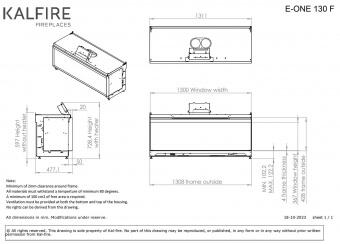 Чертеж для Kalfire E-one 130F